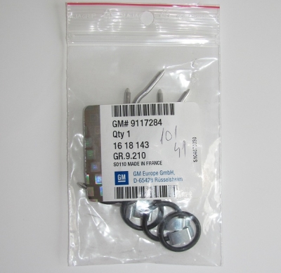 Set o-ring si cleme calorifer Opel Astra G original GM